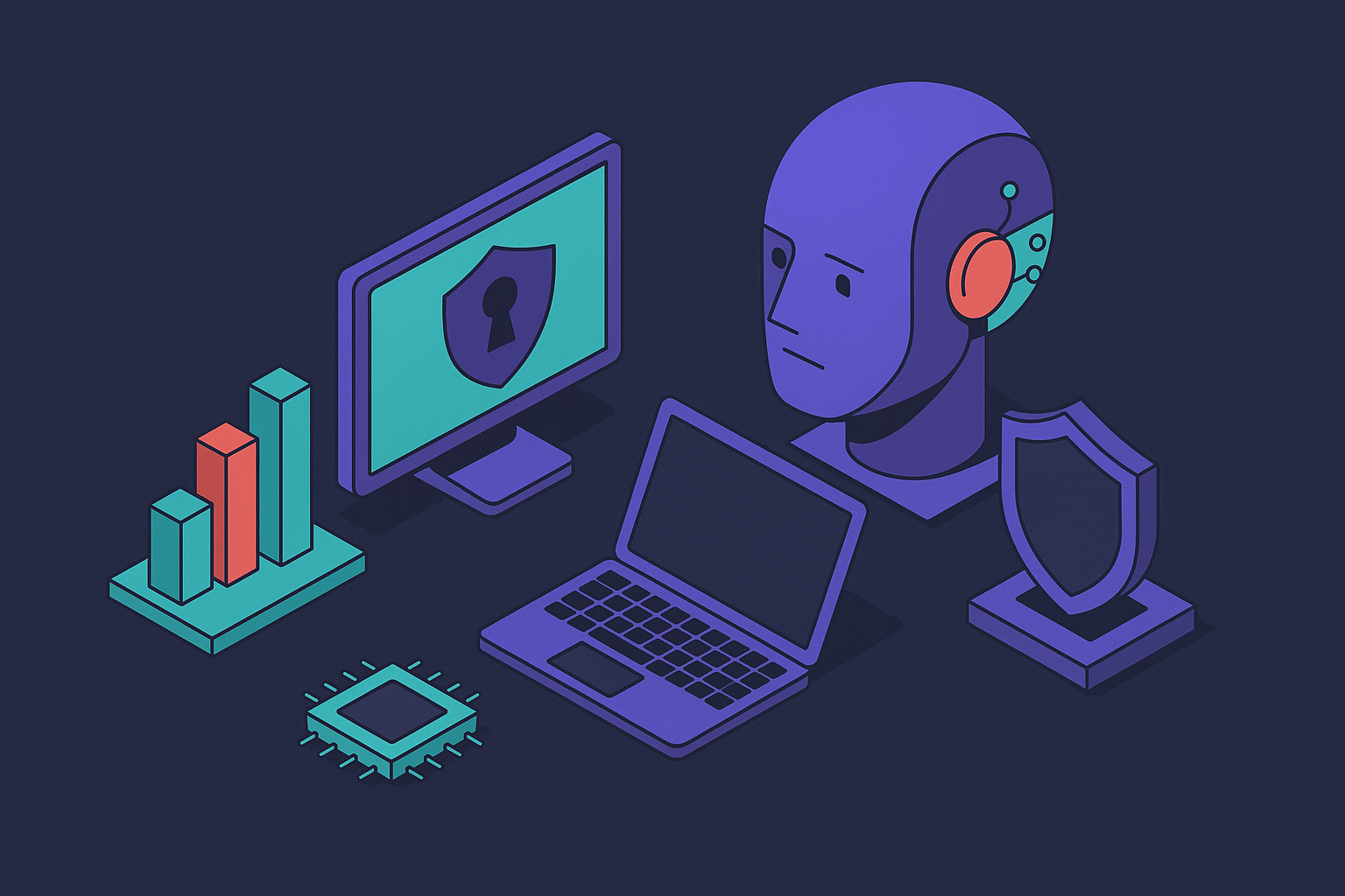 Cover illustration for “Evaluating AI Agent Vendors for Enterprise Security”