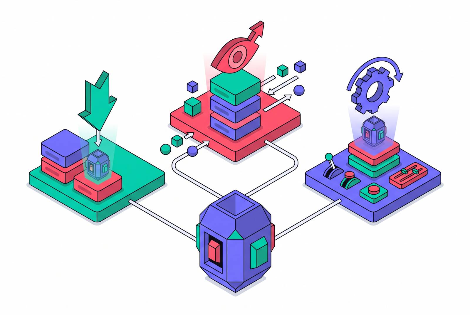 Cover illustration for “AI Agent Lifecycle Management in Production”