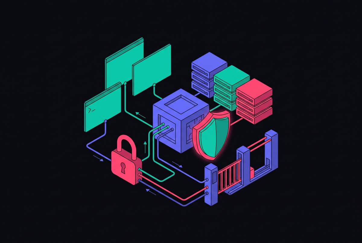 Cover illustration for “Agentic Coding Tools Security Architecture Considerations”