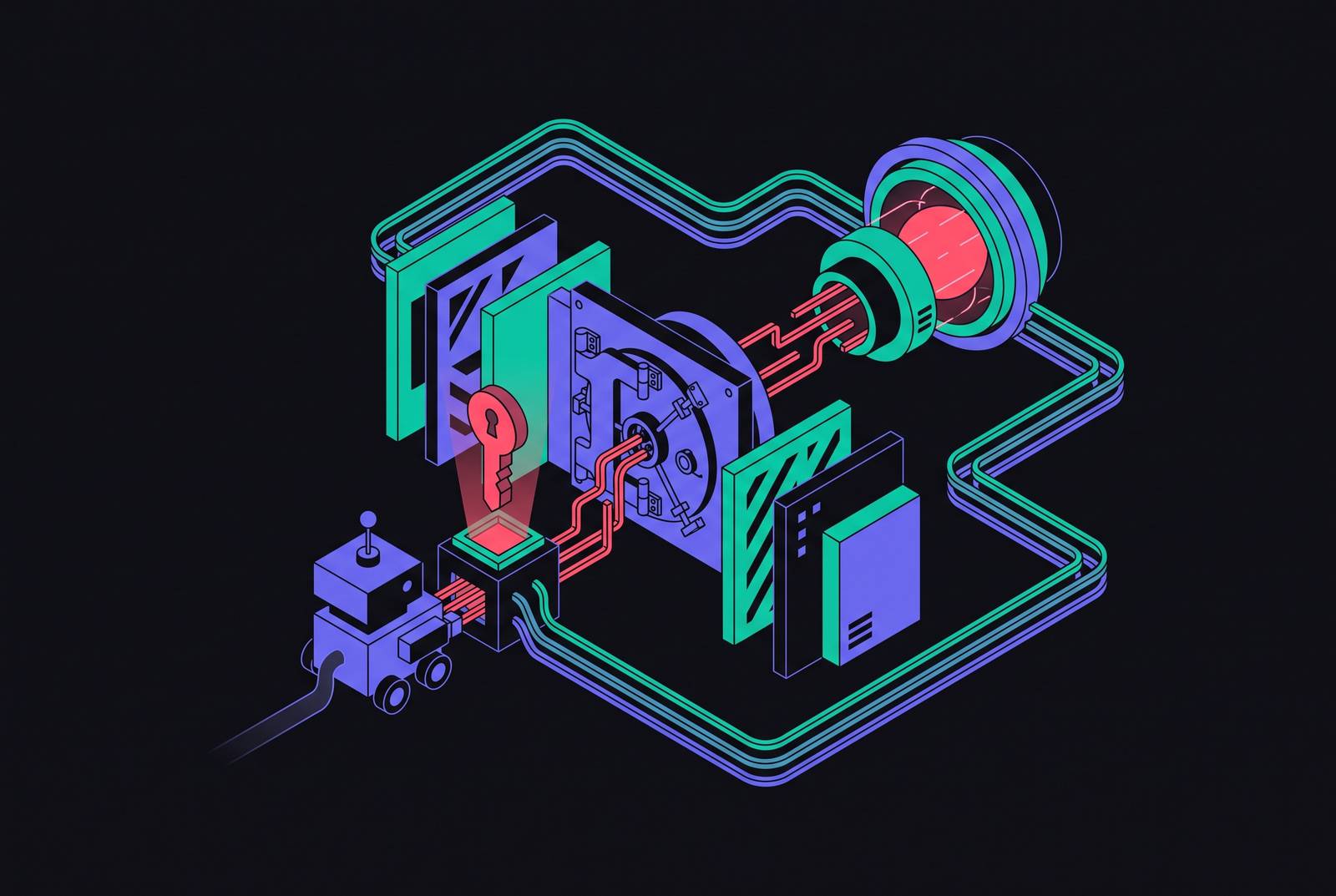 Cover illustration for “Just-in-Time Access Provisioning for Autonomous Agents”