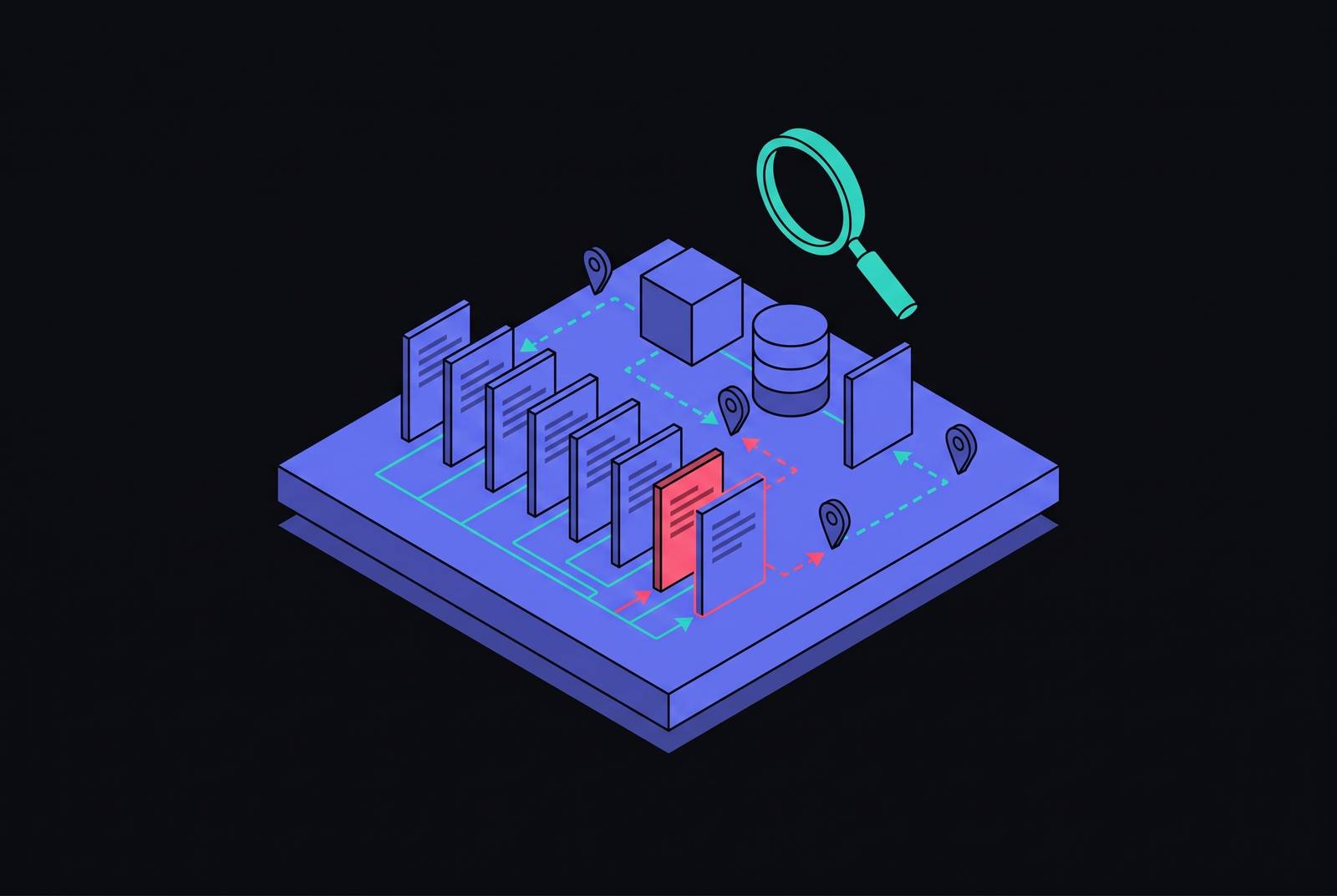 Cover illustration for “Forensic Reconstruction of AI Agent Incidents From Action Logs”