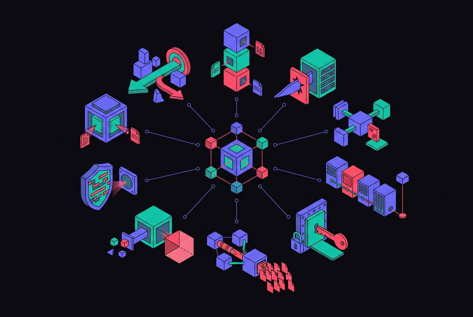 Cover illustration for “OWASP Agentic AI Top 10 Taxonomy Overview”