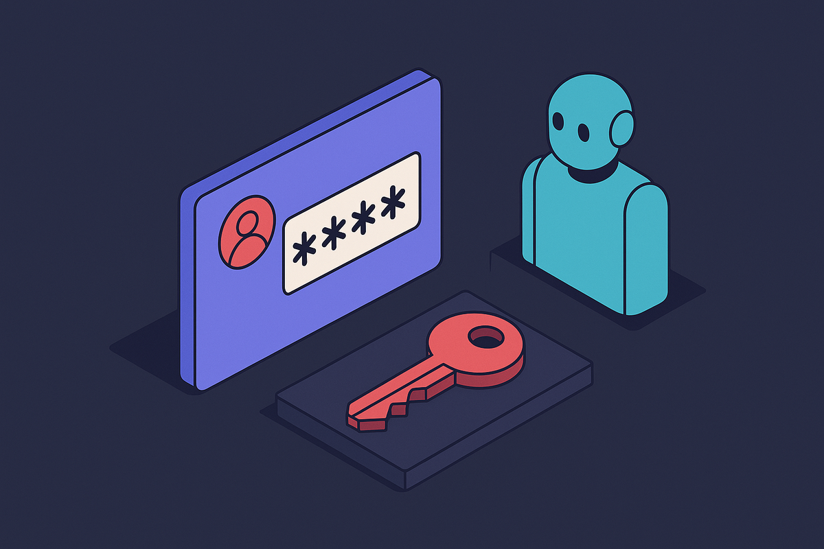 Cover illustration for “Credential and Secret Exposure by AI Agents”