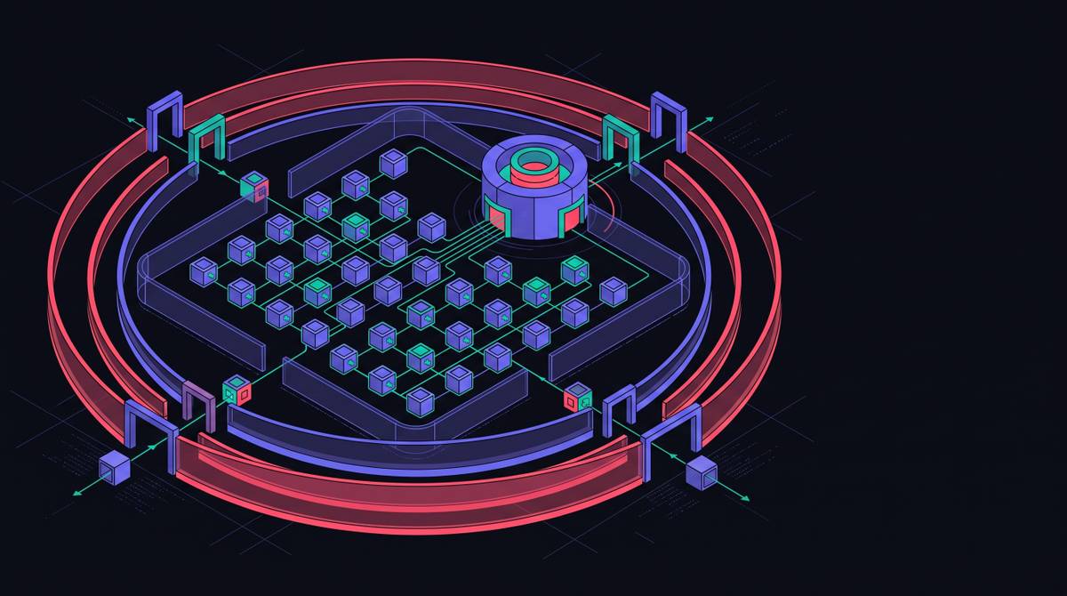 Cover illustration for “Enterprise AI Agent Governance Frameworks”
