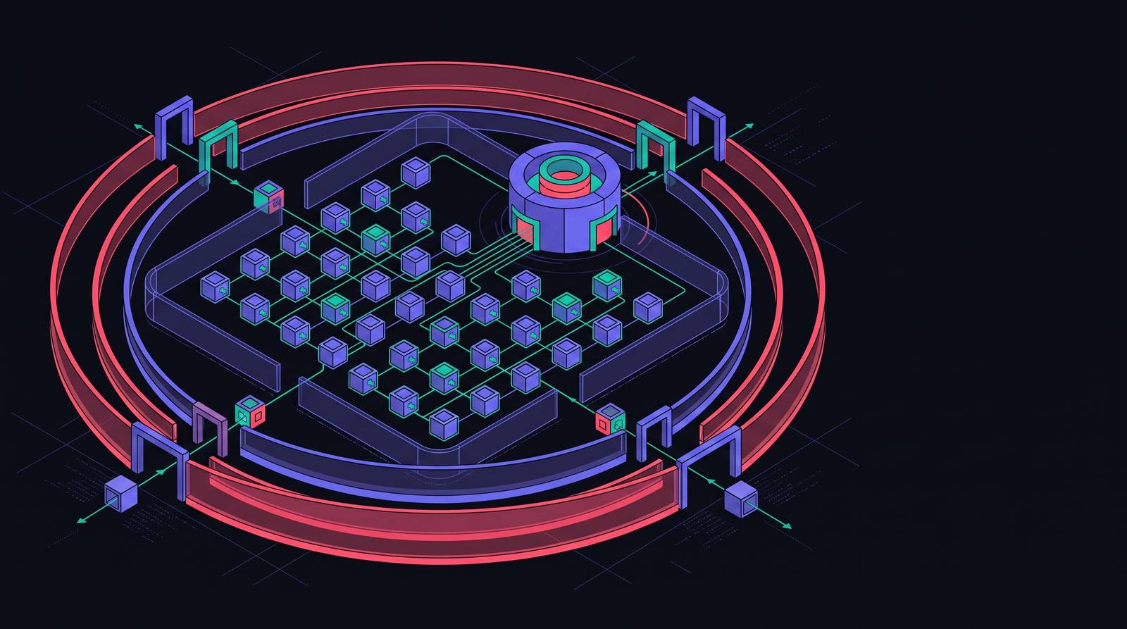 Cover illustration for “Enterprise AI Agent Governance Frameworks”