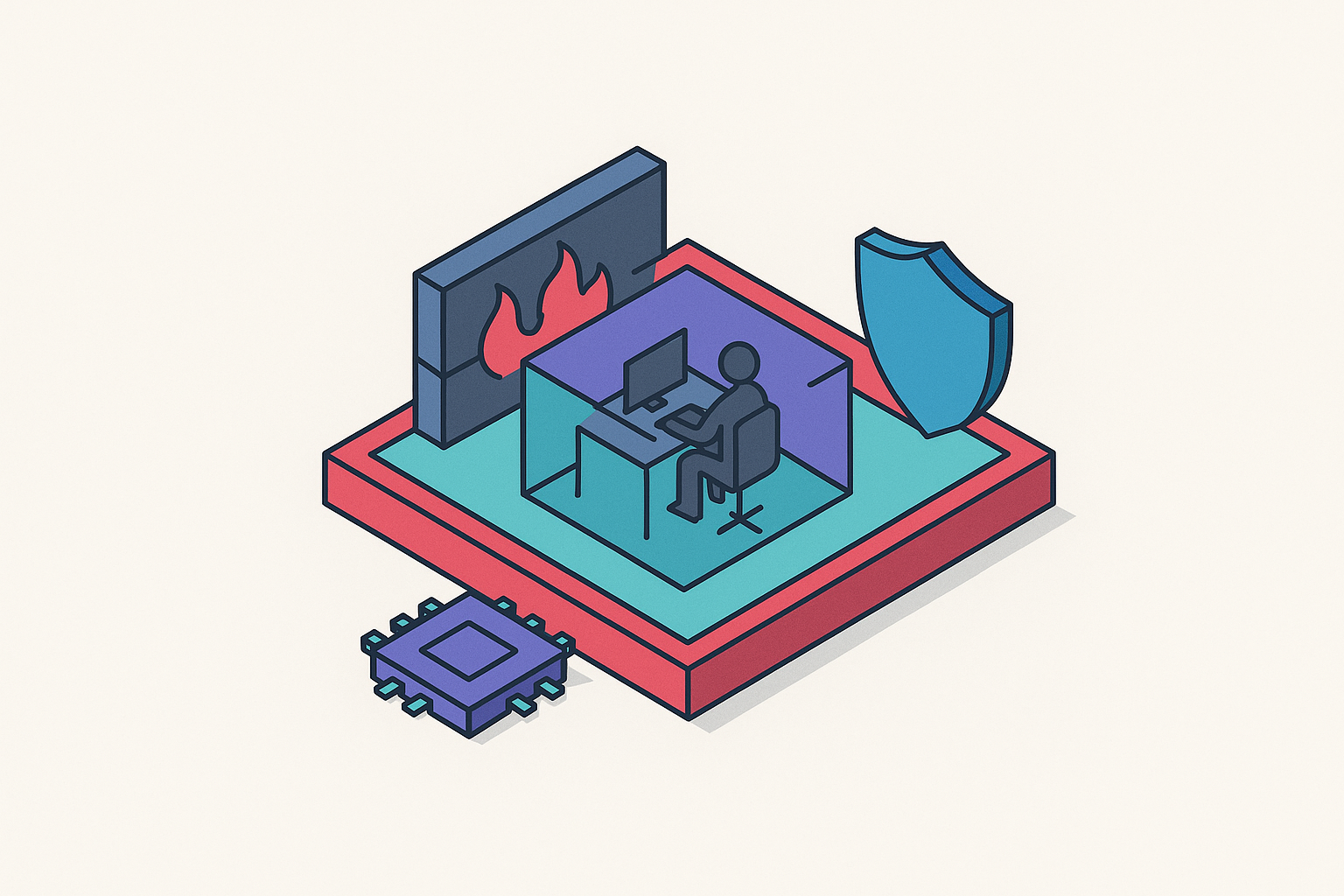 Cover illustration for “Sandboxing and Isolation for Agent Execution Environments”