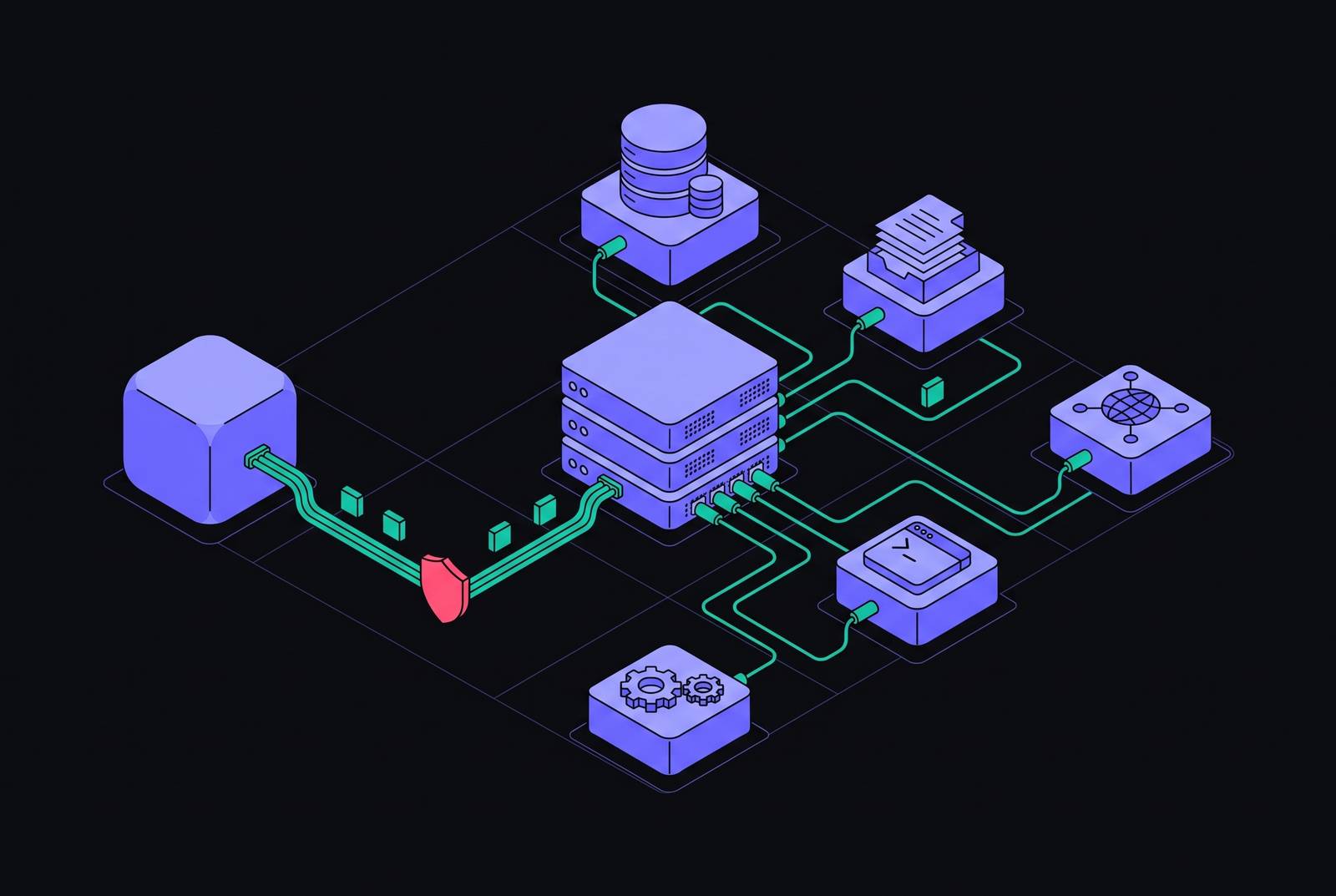 Cover illustration for “MCP Server Wiring for Multi-Tool Agent Pipelines”