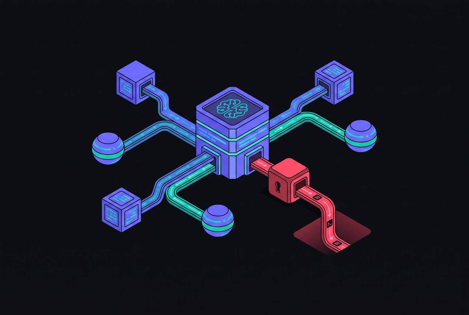 Cover illustration for “Remote Access Trojan Techniques Adapted for AI Agent Channels”