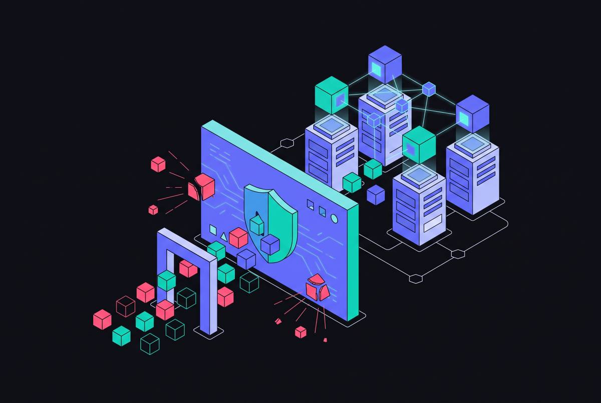 Cover illustration for “Firewall for AI Applications in Enterprise Deployments”