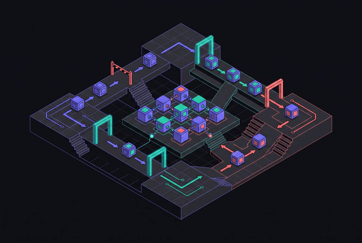 Cover illustration for “Change Management for Enterprise AI Agent Rollouts”
