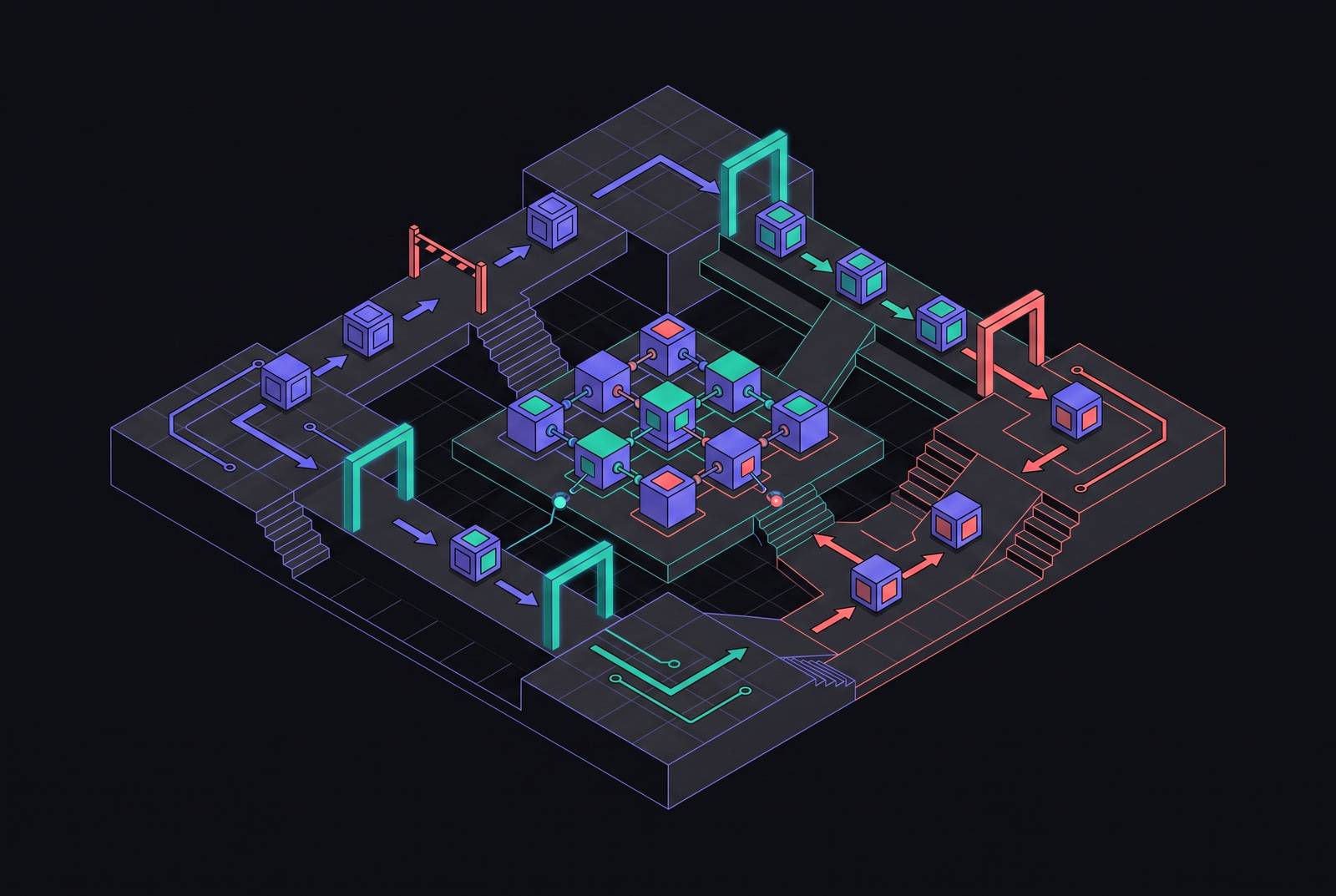 Cover illustration for “Change Management for Enterprise AI Agent Rollouts”