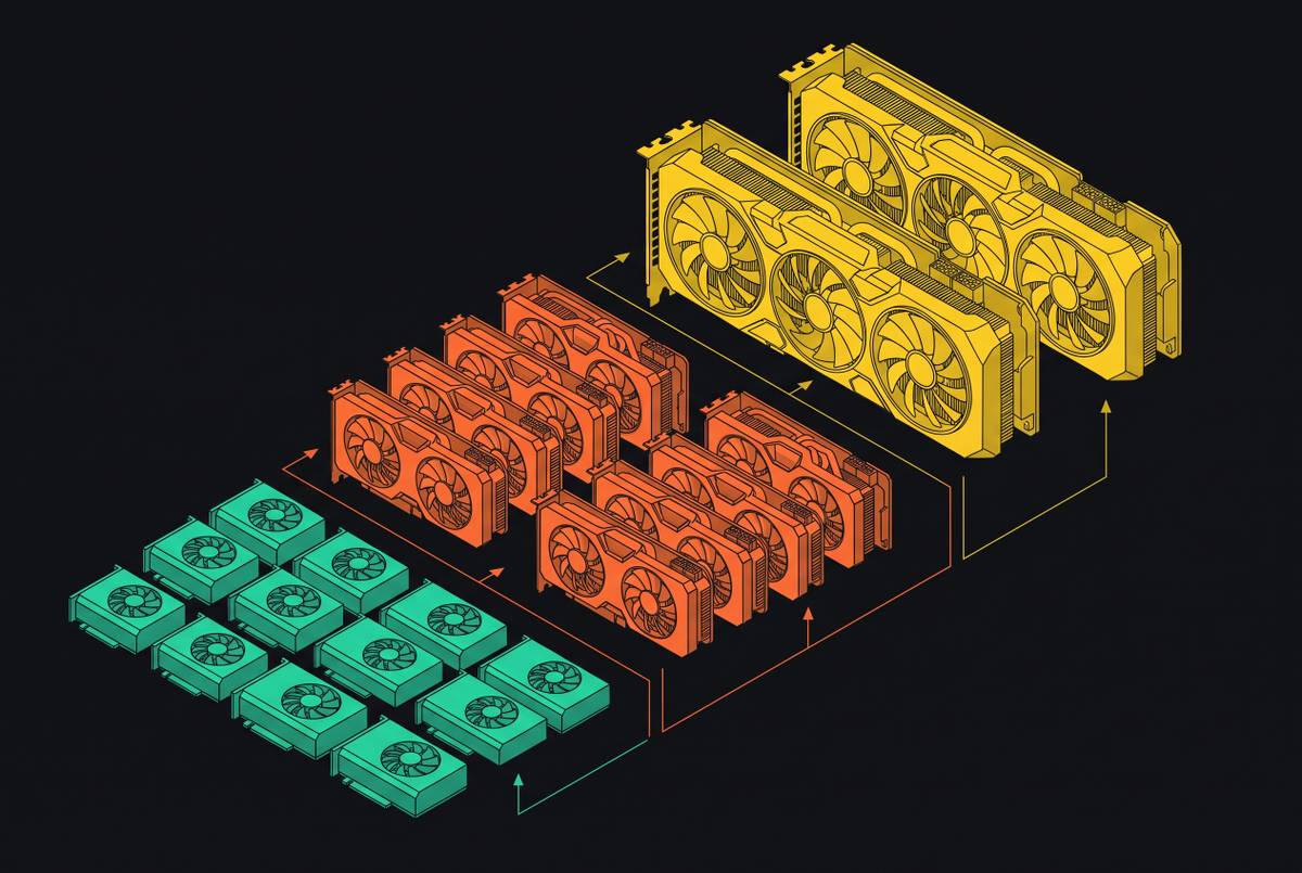 Cover illustration for “Most Popular GPUs Among PC Builders by Budget Tier”