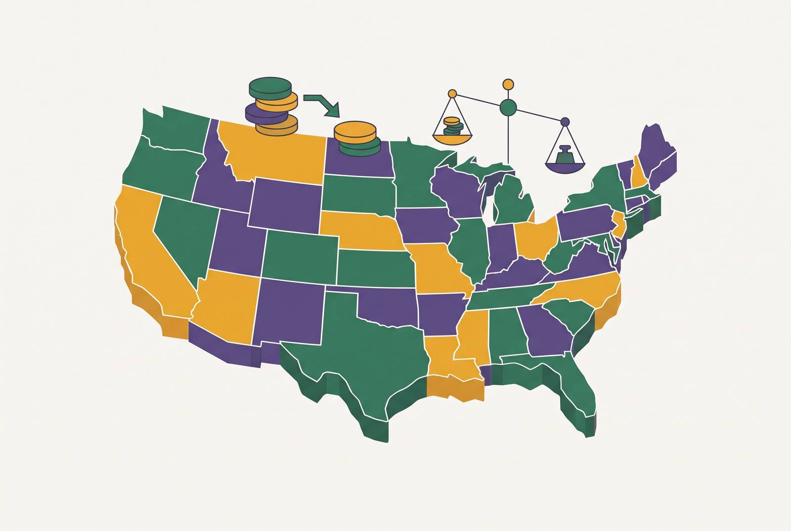 Cover illustration for “Medicaid Income and Asset Limits by State”