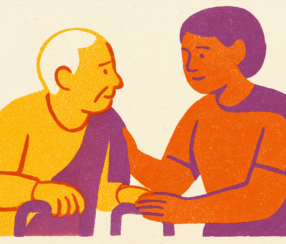 Cover illustration for “Average Pay Rates for Paid Family Caregivers”