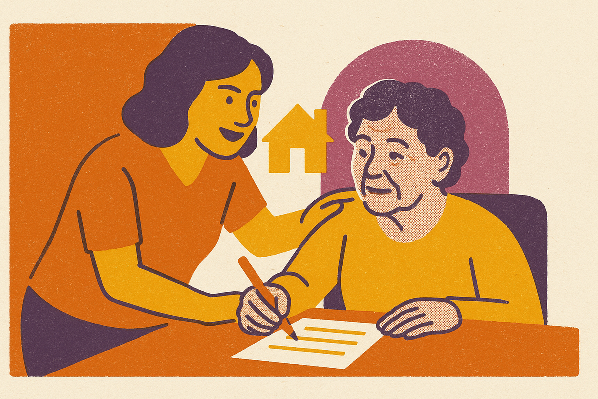 Cover illustration for “In-Home Supportive Services California Application Process”