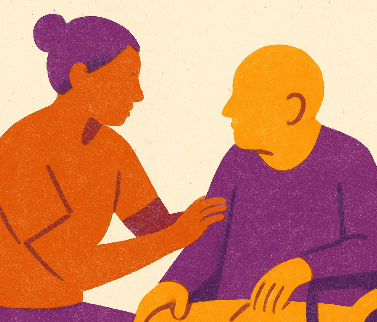 Cover illustration for “Medicaid Programs That Pay Family Caregivers”