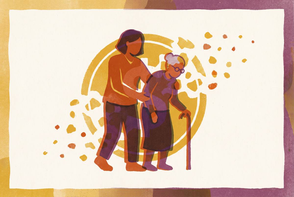 Cover illustration for “Social Security Credits Lost to Caregiving”