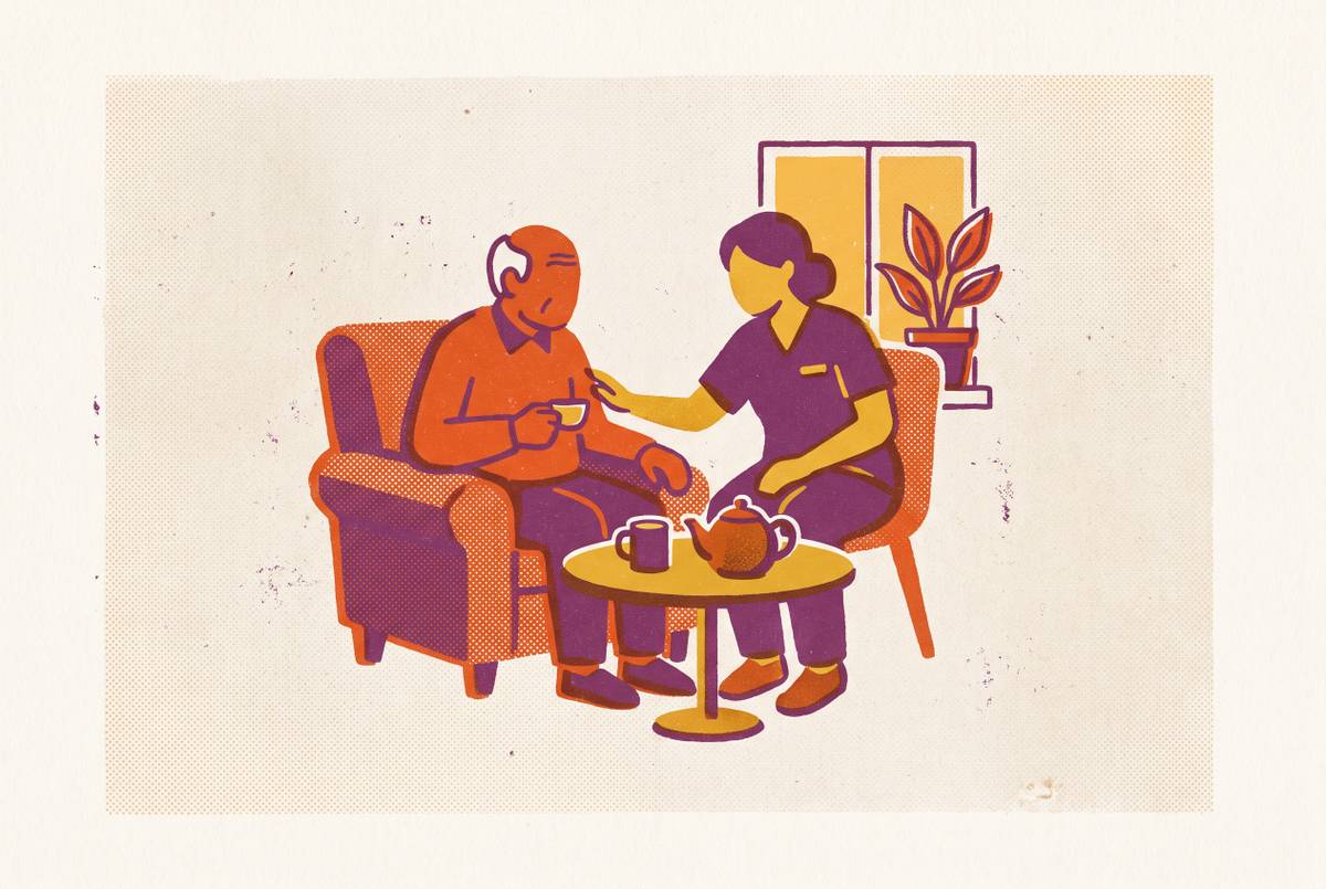 Cover illustration for “What Companion Care Services Include and Exclude”
