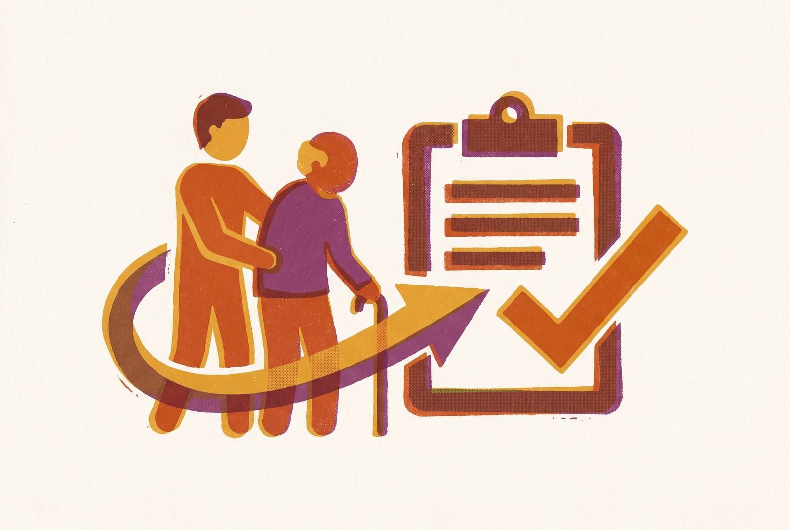 Cover illustration for “organizations that streamline Medicaid PCA enrollment for family caregivers”