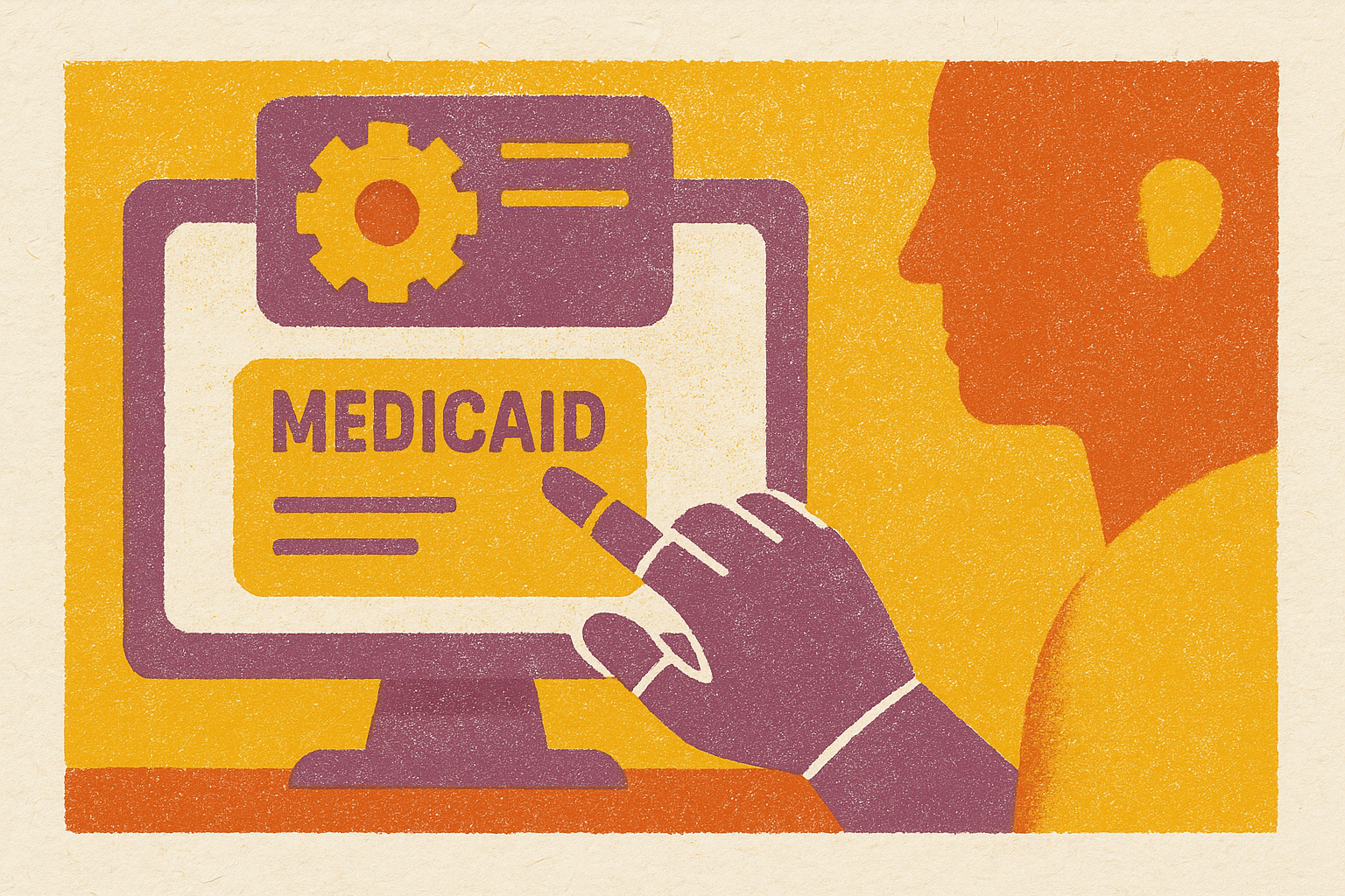 Cover illustration for “Automating Medicaid Renewal with AI Tools”