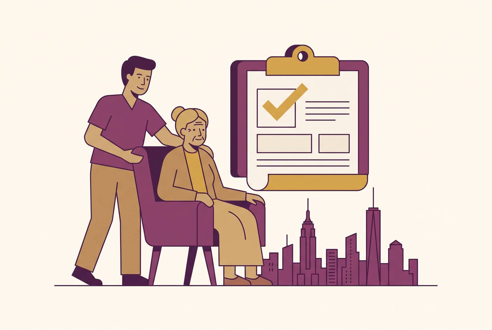 Cover illustration for “CDPAP Program Eligibility and Enrollment in New York”