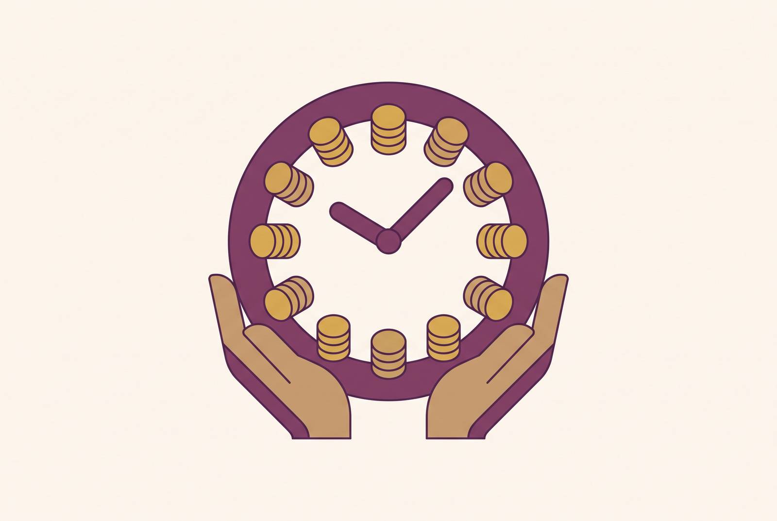 Cover illustration for “Average Hourly Pay Rates for Medicaid Family Caregivers”