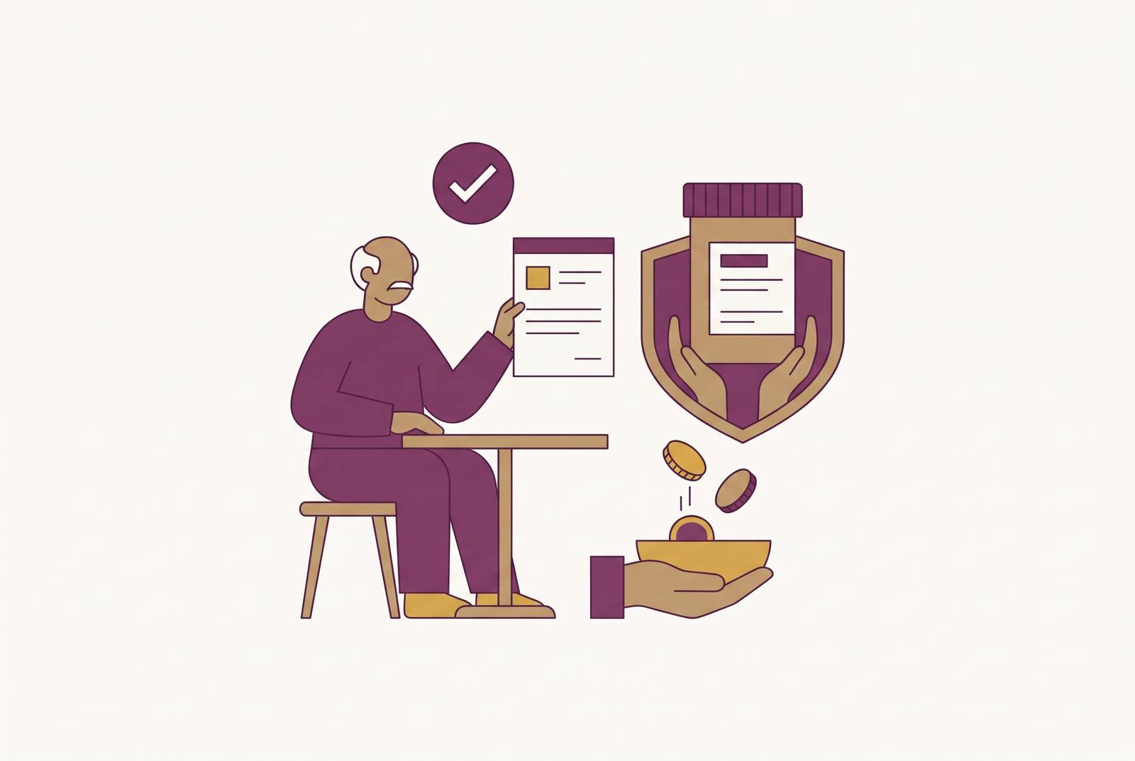 Cover illustration for “Medicare Extra Help Program Eligibility and Application”