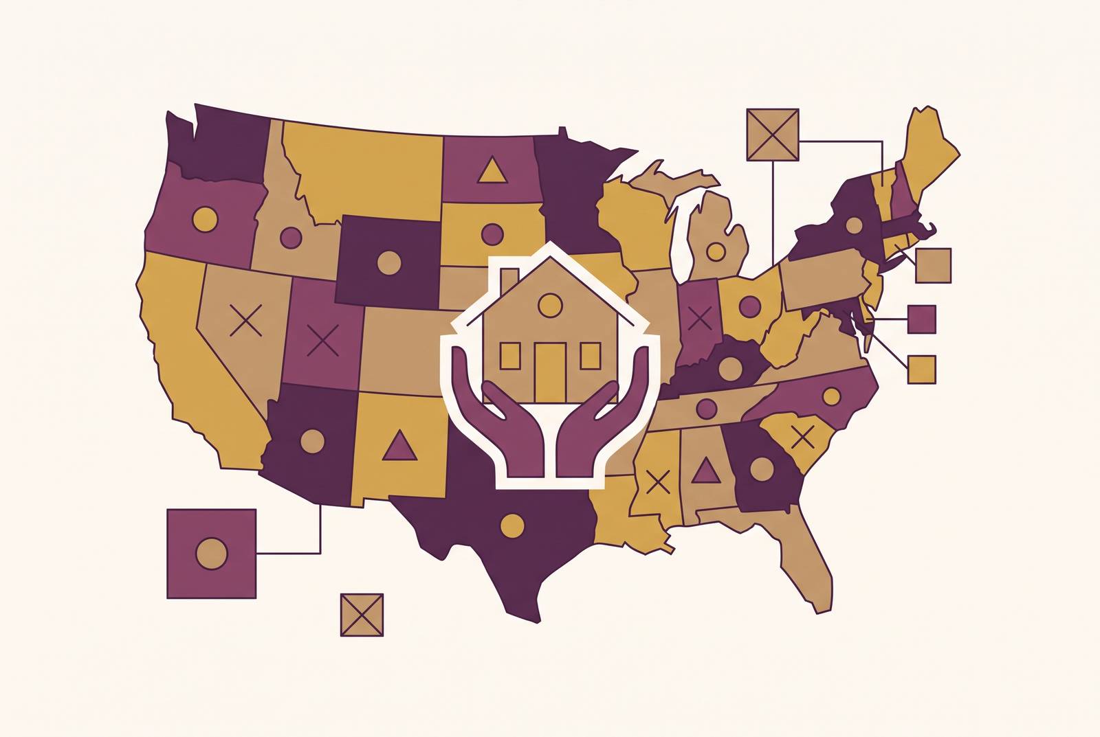 Cover illustration for “Medicaid Home and Community-Based Services Waivers by State”