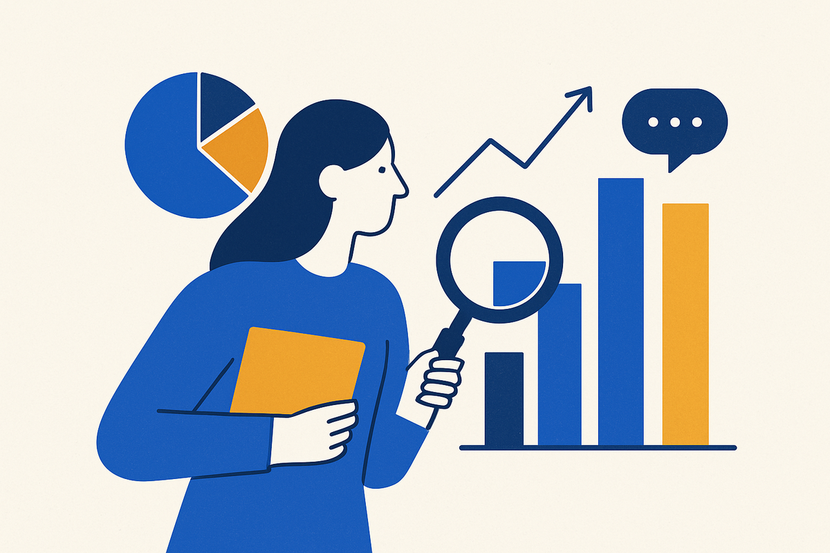Cover illustration for “Market Research Methods for B2B SaaS Companies”