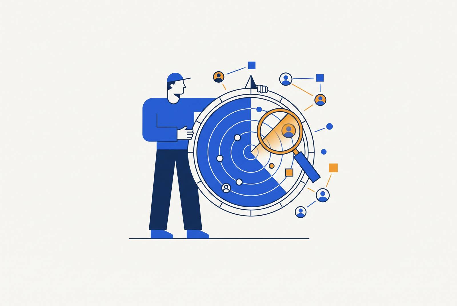 Cover illustration for “How Founders Use Sales Navigator Without a Sales Team”