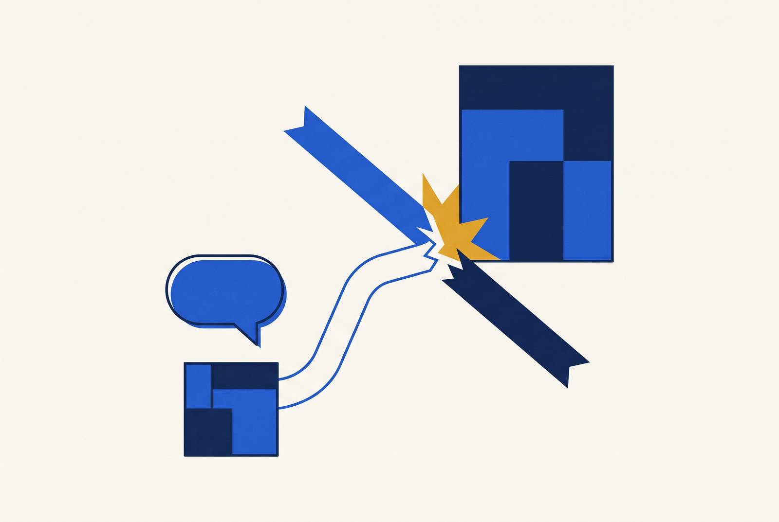 Cover illustration for “Why Series A Messaging Breaks the Story That Won Series Seed”