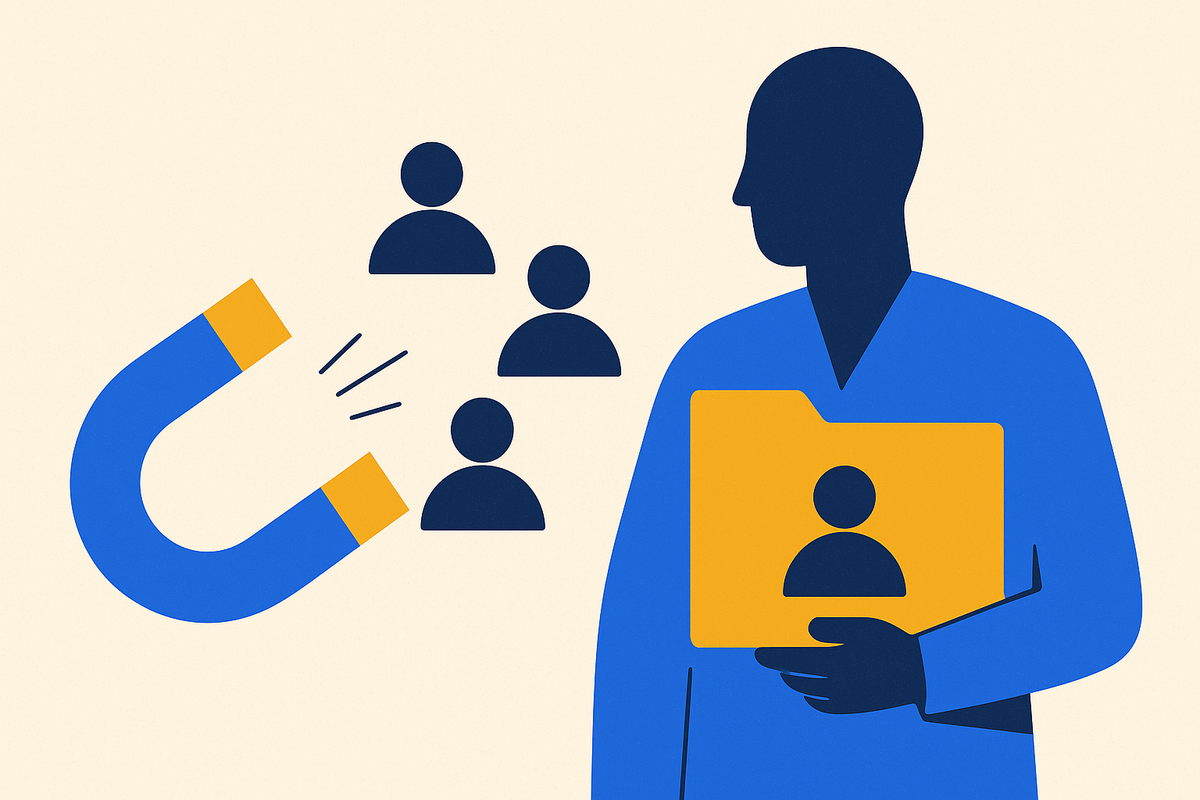 Cover illustration for “Account-Based Marketing vs Lead Generation for B2B SaaS”