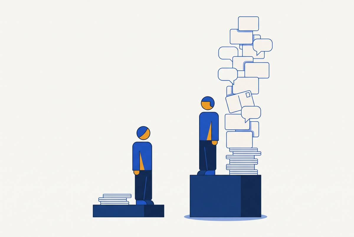 Cover illustration for “What Happens When a Competitor's Founder Outposts You in Your Own Category”
