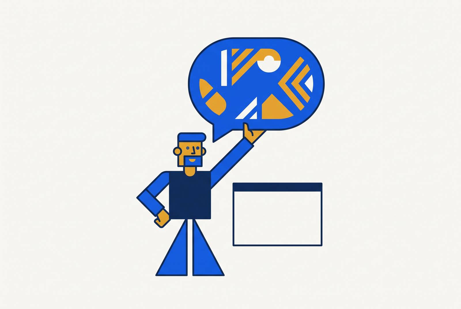 Cover illustration for “Why Seed-Stage Founders Need a Point of View Before They Need a Product Page”