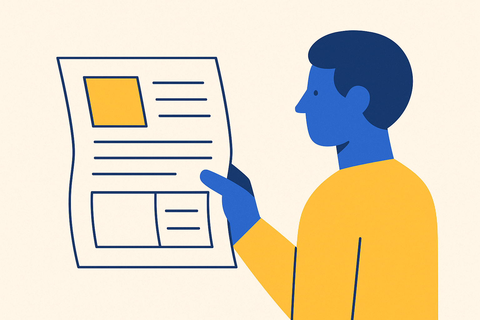 Cover illustration for “Brand Story Template for B2B SaaS Founders”