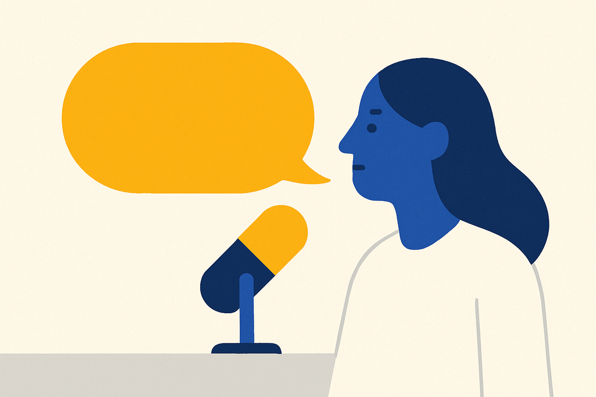 Cover illustration for “Authentic Founder Voice Development”