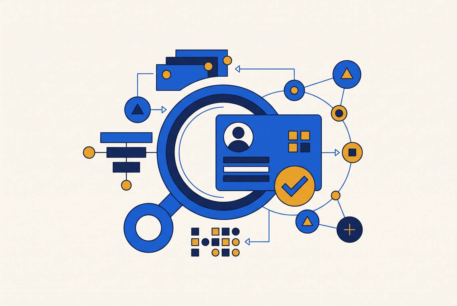 Cover illustration for “Ideal Customer Profile Research Process for B2B SaaS”