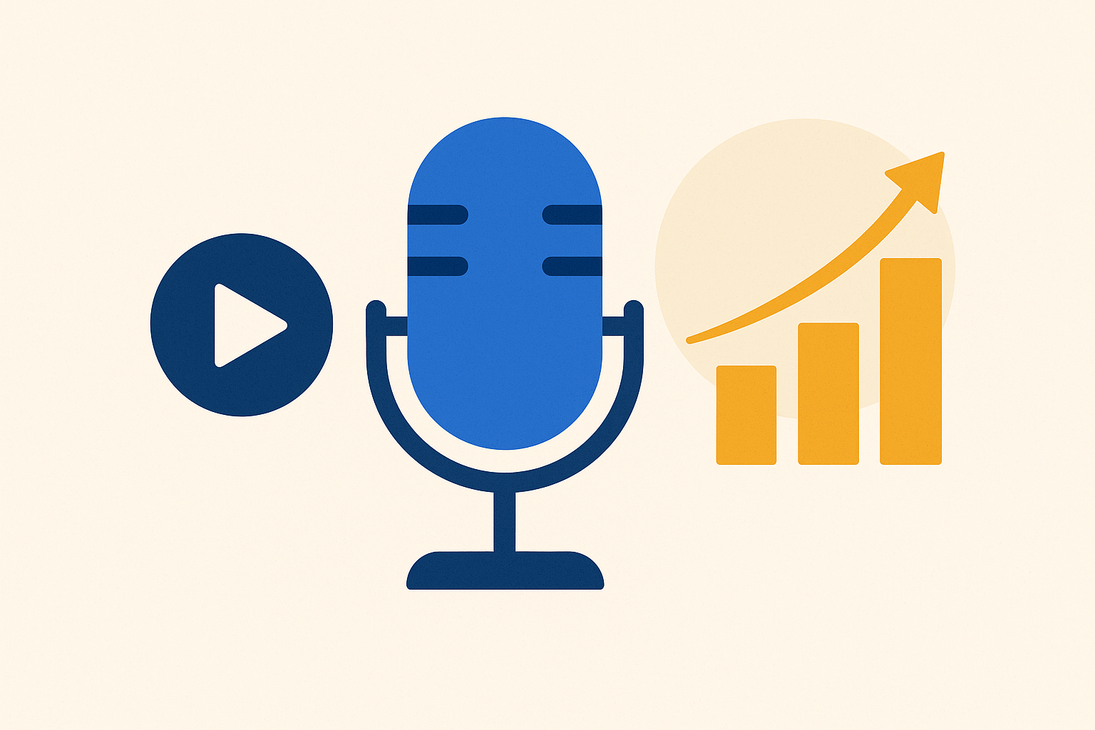 Cover illustration for “Podcast Advertising for B2B SaaS Audience Building”
