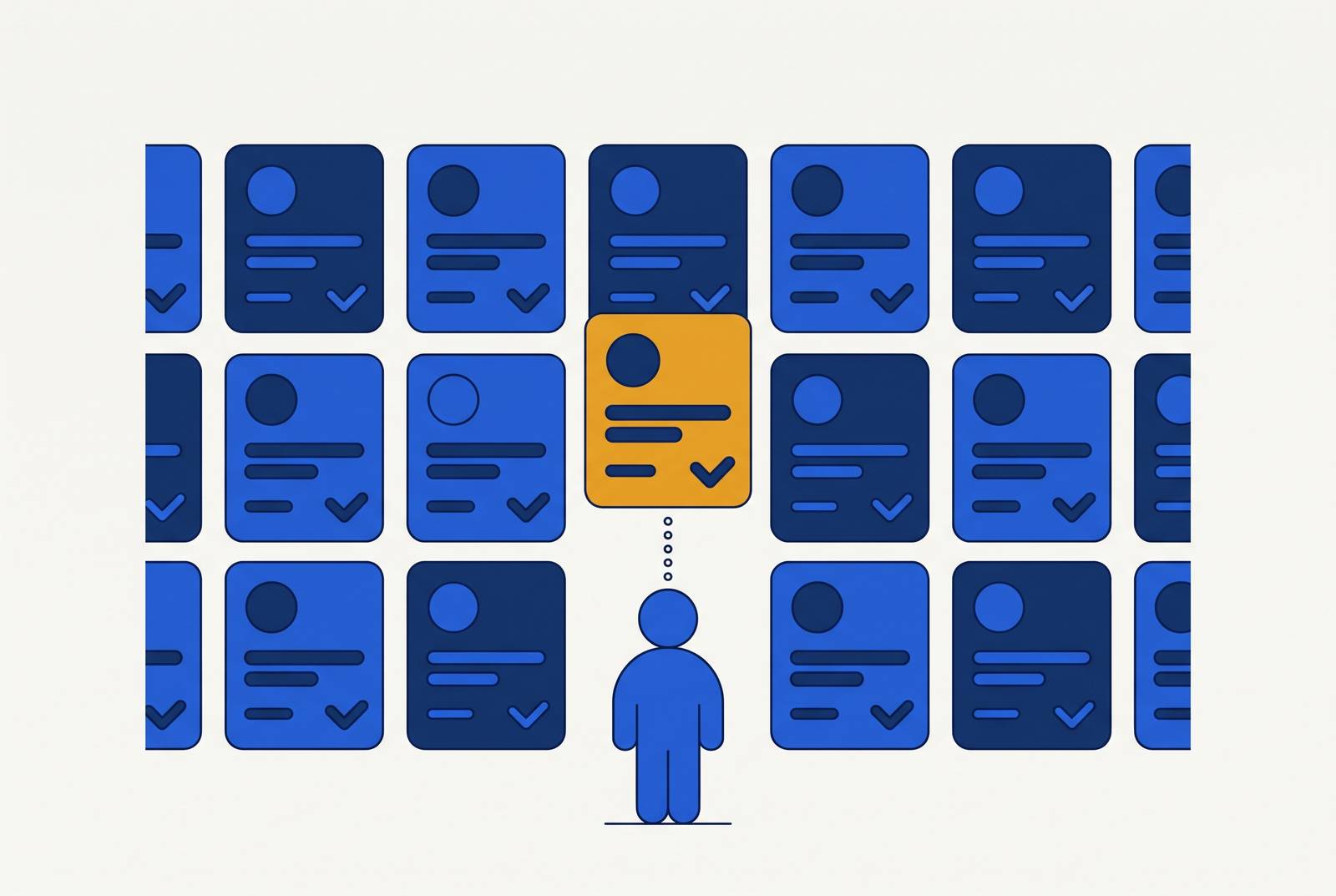 Cover illustration for “What a Saturated SaaS Category Looks Like to the Buyer Choosing Inside It”