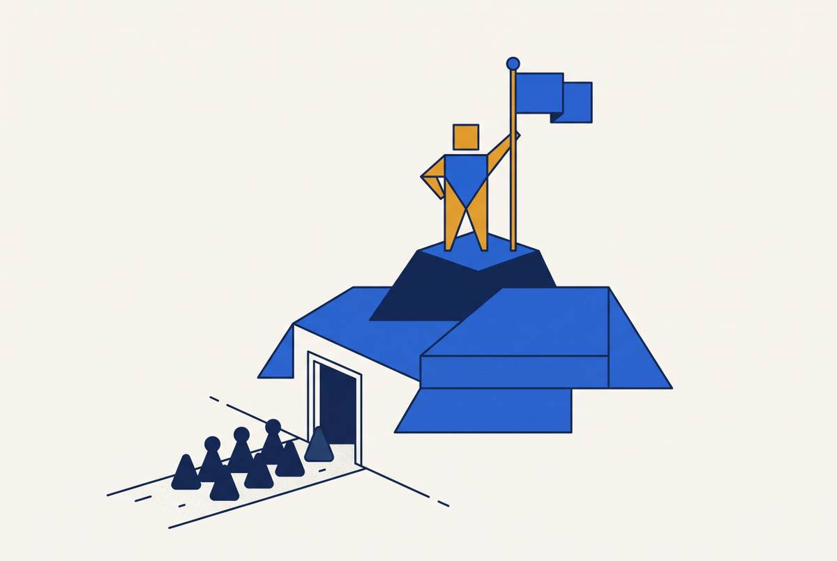 Cover illustration for “Why Category Creators Win More Than Category Entrants at Pre-Series A”
