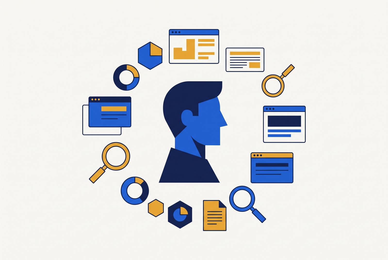 Cover illustration for “What B2B Buyers Actually Do Before They Request a Demo”