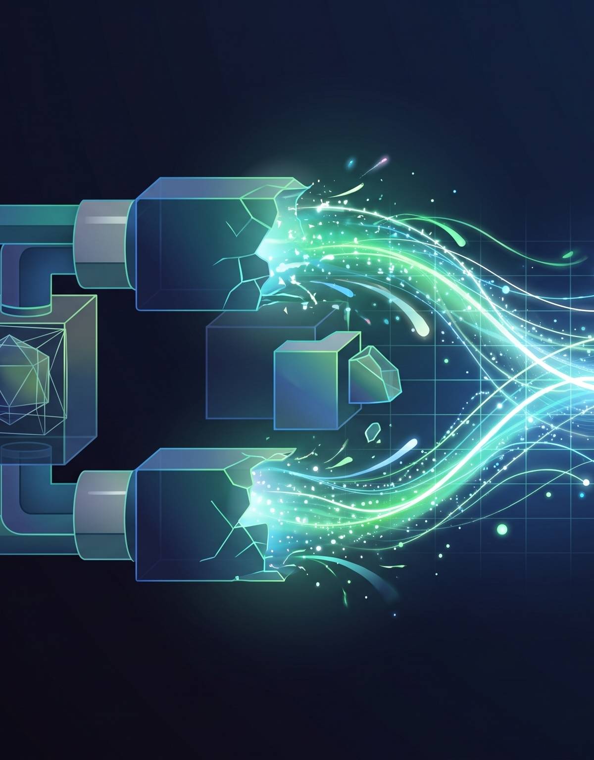Cover illustration for “Runtime Data Access vs Static Pipeline Delivery”
