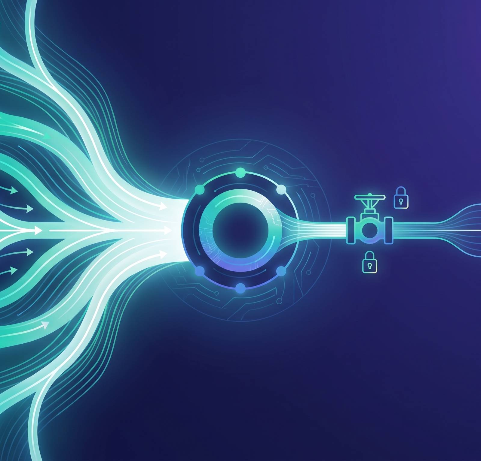 Cover illustration for “AI Agent Read vs Write Permission Asymmetry”