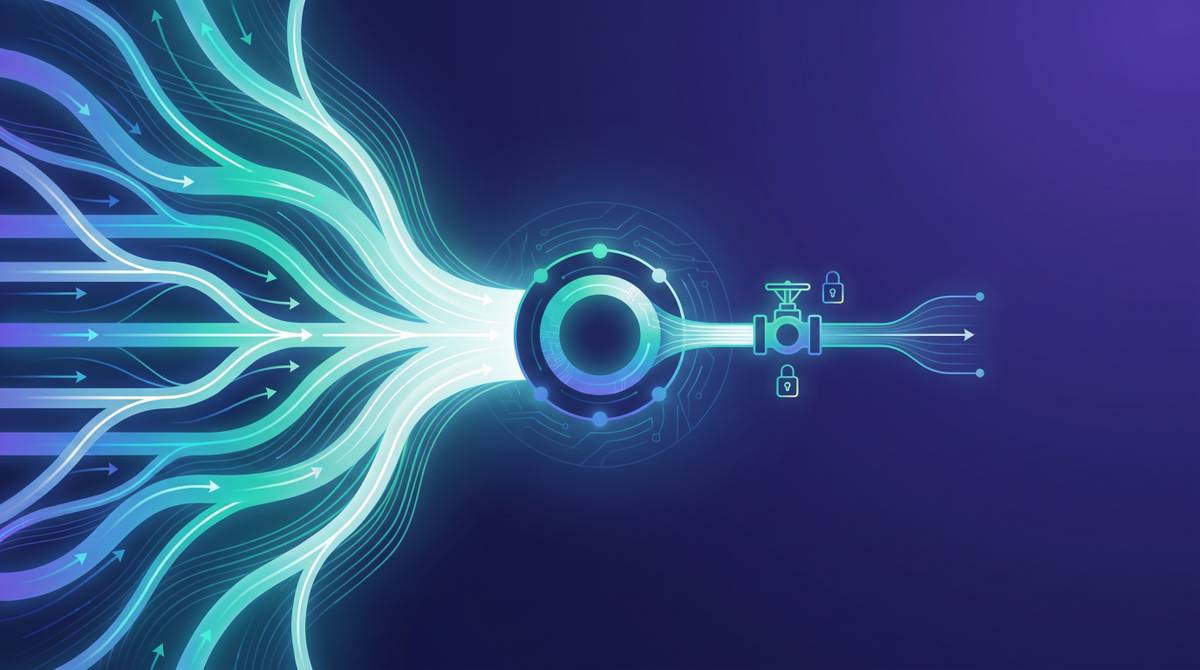 Cover illustration for “AI Agent Read vs Write Permission Asymmetry”