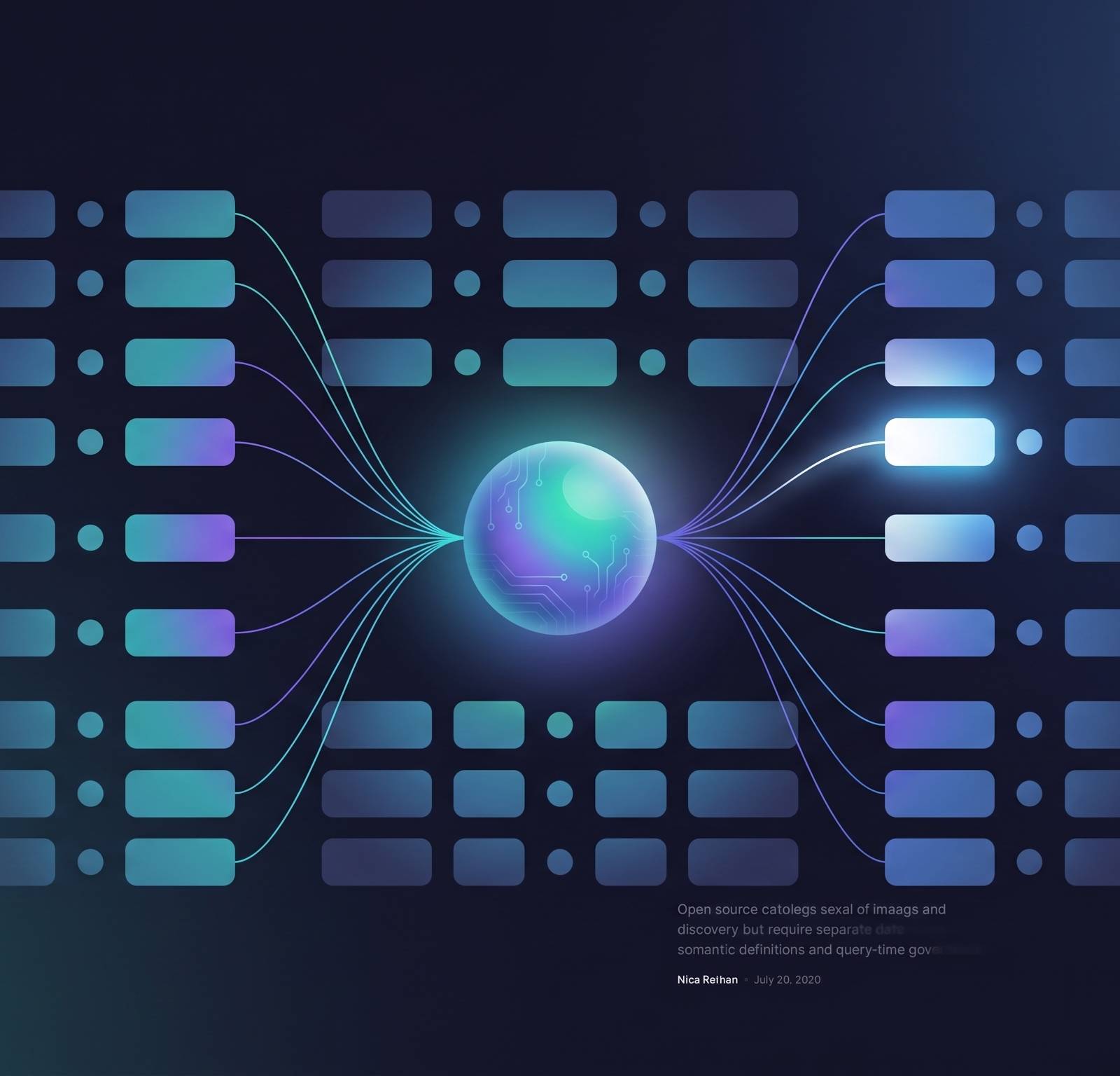 Cover illustration for “How AI Agents Query Structured Data”