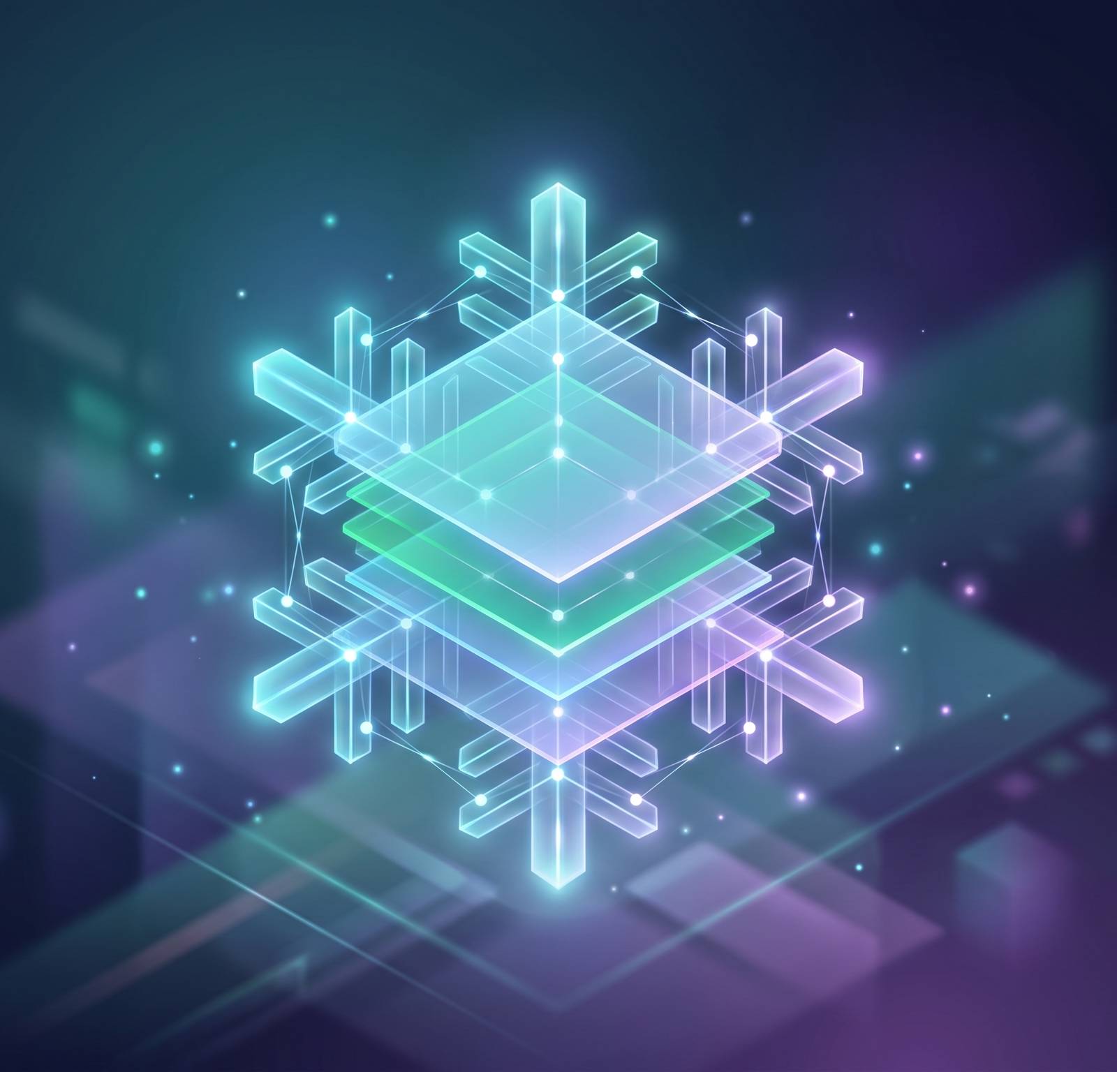 Cover illustration for “Semantic Layer Implementation on Snowflake”