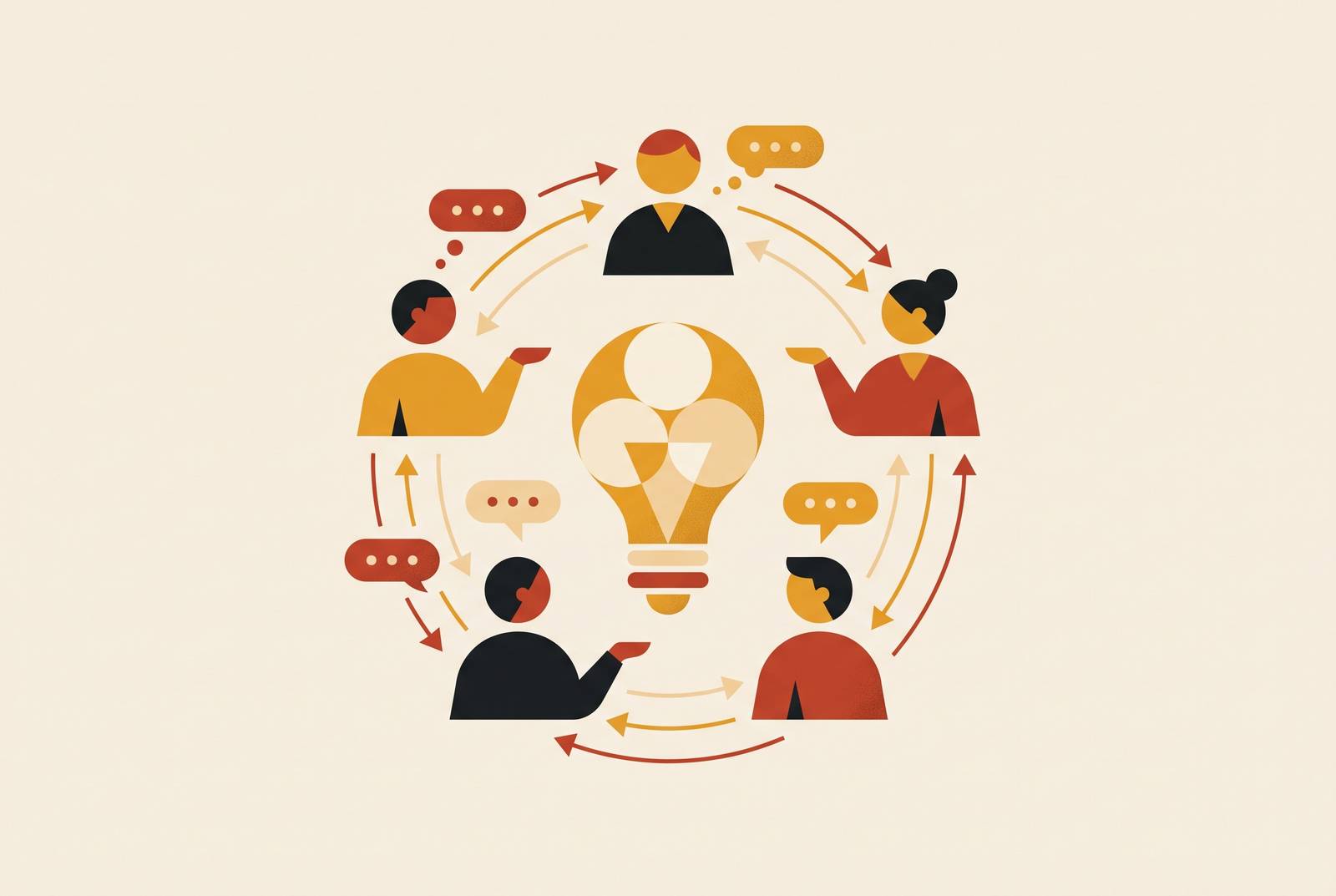 Cover illustration for “What a Mastermind Group Actually Does for Founders”