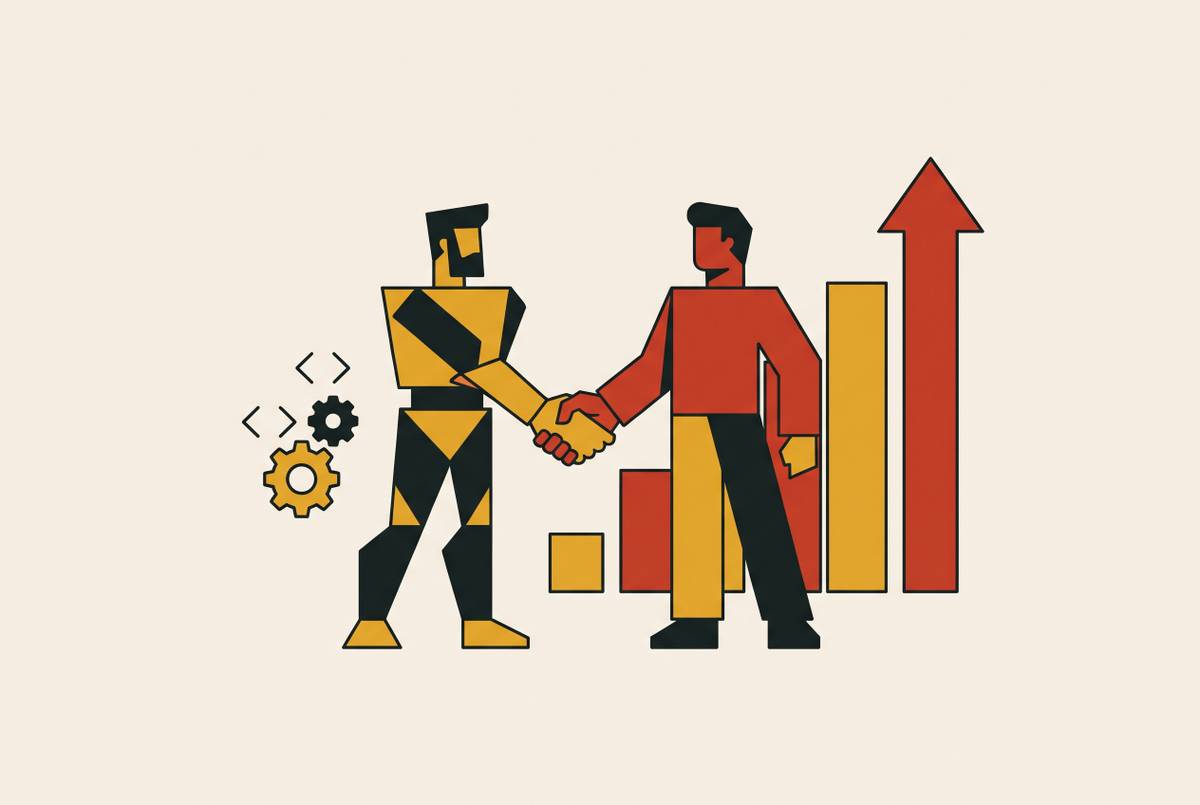 Cover illustration for “Hiring Your First VP of Sales as a Technical Founder”