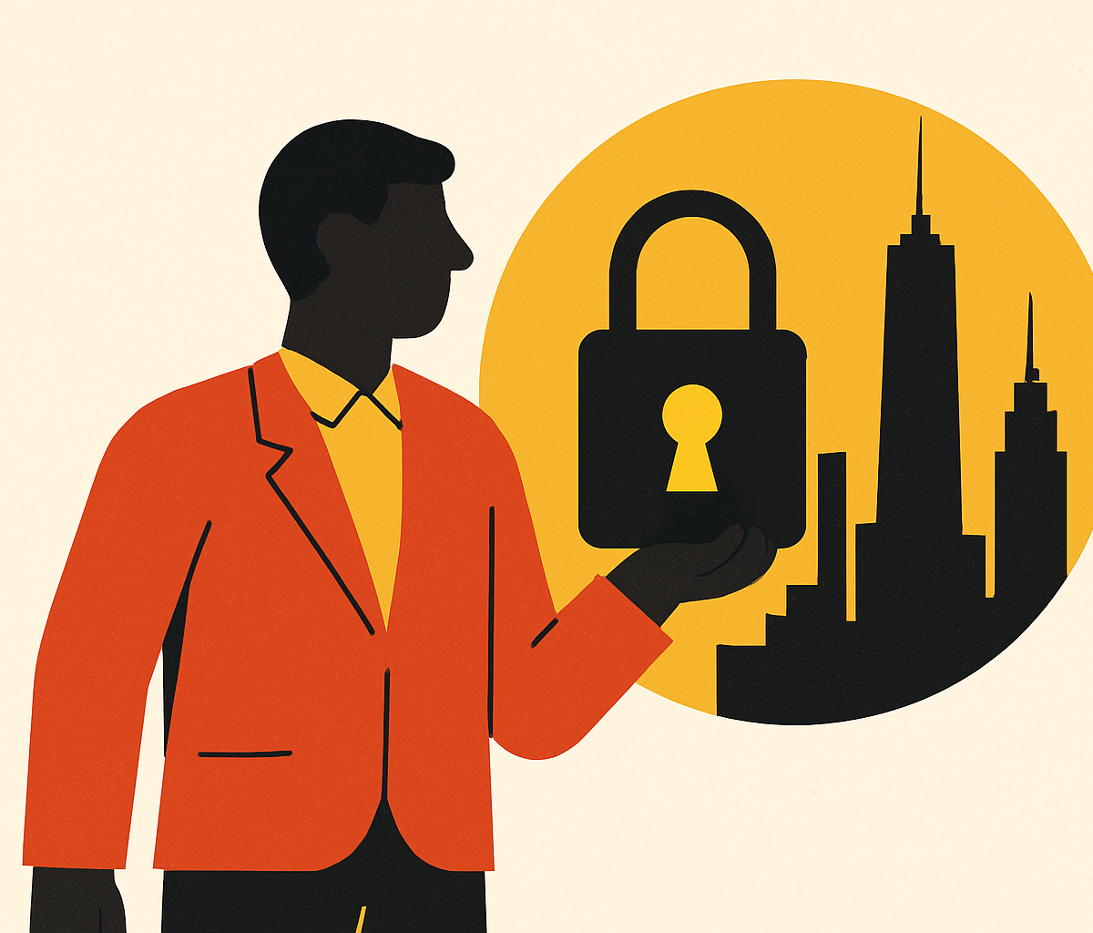 Cover illustration for “Invite-Only Founder Communities in New York City”