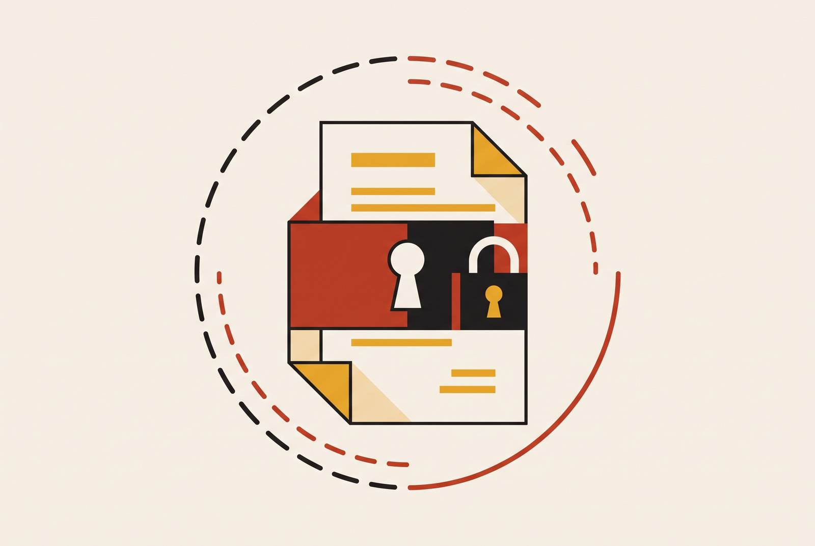 Cover illustration for “NDA Use Cases and Limits for Early-Stage Startups”